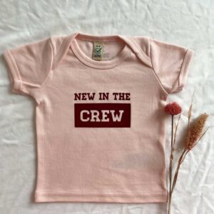Babyshirt NEW IN THE CREW Rosé