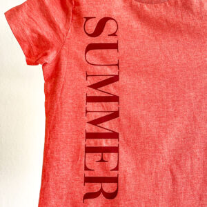 SUMMER Kinder T-Shirt Detail