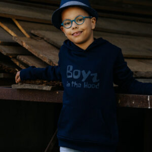 BOYZ in the HOOD Hoodie Navy Blue